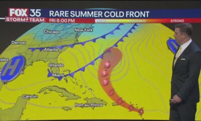 Rare summer cold front could steer Tropical Storm Ernesto away from Florida