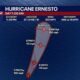 Hurricane Ernesto now a Category 2 storm, expected to strengthen as it passes near Bermuda: NHC