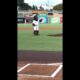 WATCH: Brandon Evans throws out first pitch at NWA Naturals game