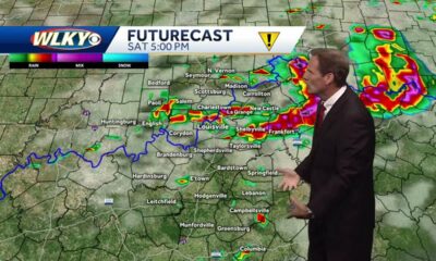 Another storm chance Saturday afternoon