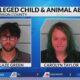 2 arrested for child, animal abuse after animal, human feces allegedly found inside Harrison County