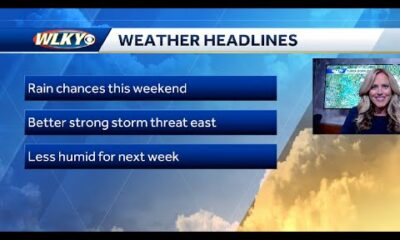 Not as washout, but storms possible Saturday