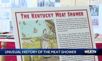 Kentucky town embracing the unusual history of the 'Meat Shower'