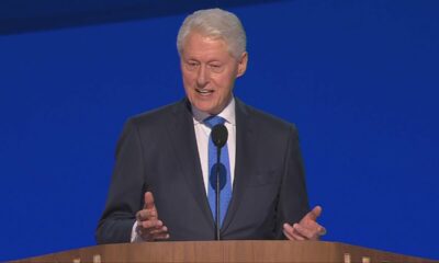 Former President Bill Clinton returns to DNC to tear into Trump before the introduction of Tim Walz