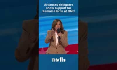 Arkansas delegates show support for Harris at DNC