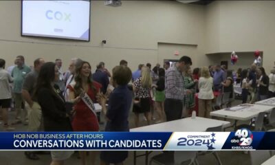 Voters, candidates meet face-to-face at Hob Nob