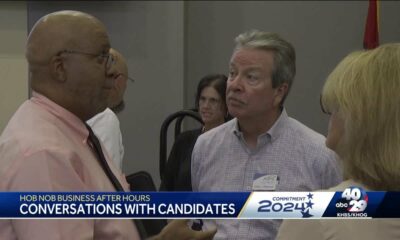 Voters, candidates meet face-to-face at 'Hob Nob' in Bentonville