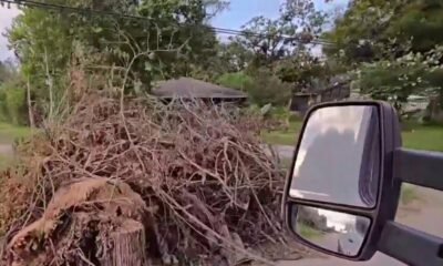 ‘It should’ve been done a long time ago’: Viewers get help for tree debris piling up since Derecho