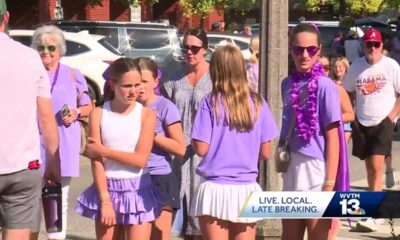 WATCH: Lulu Gribbin welcomed home with parade after surviving Gulf Coast shark attack