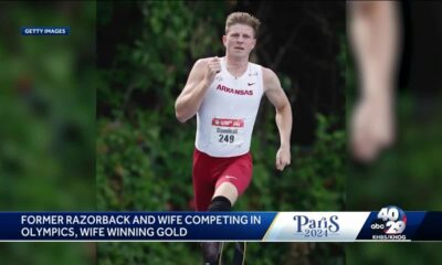 Former Razorback And Wife Competing In Olympics, Wife Winning Gold