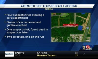 Slidell police investigating after vehicle theft ends in deadly gunfire