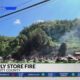 Former farm supply store in Breathitt County catches fire, Lower Main Street temporarily closed