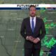 Rain chances today, with some hit-or-miss activity