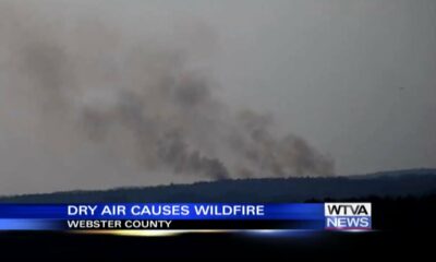 Dry conditions lead to wildfire in Webster County