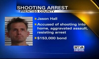 Booneville man accused of shooting into home over weekend