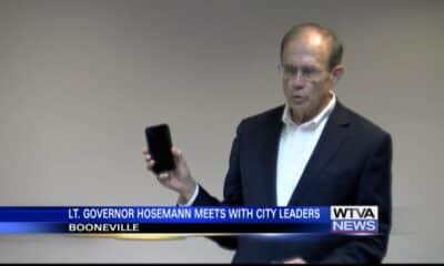 Lt. governor visits Booneville to speak with local leaders