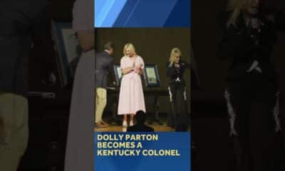 Dolly Parton becomes a Kentucky Colonel