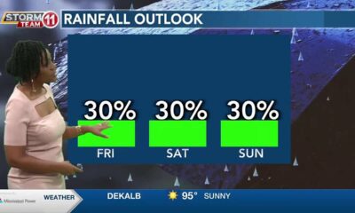 After a dry spell, rain chances return to the forecast