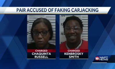 2 charged in phony carjacking