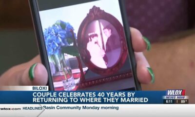 A Coastal Love Story: Couple celebrates 40 years by touring church where they got married