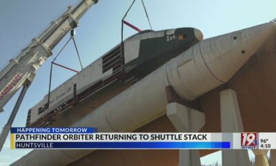 Pathfinder Orbiter Returning to Shuttle Stack | August 27, 2024 | News 19 at 4 p.m.