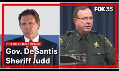 LIVE: Gov. Ron DeSantis, Sheriff Grady Judd Joint Press Conference