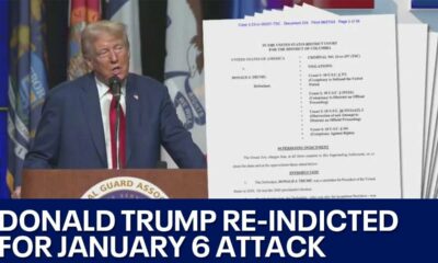 Donald Trump re-indicted for January 6 Capitol attack | FOX 7 Austin