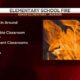 Fire breaks out at abandoned Jackson elementary school