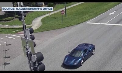 Thieves caught, Ferrari recovered after pursuit