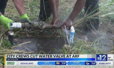 Jackson crews cut water valve at ARF