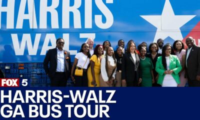 Where Harris, Walz Georgia bus tour will visit | FOX 5 News