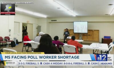 Mississippi faces poll worker shortage