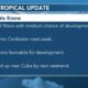 Increasing chance for activity in the tropics