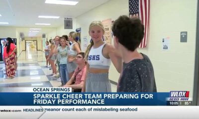 Ocean Springs High Sparkle Cheer Team prepares for return of Friday Night Lights