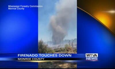 Firenado captured on camera in Monroe County