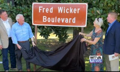 Section of roadway in Pontotoc County named in memory of judge and senator Fred Wicker