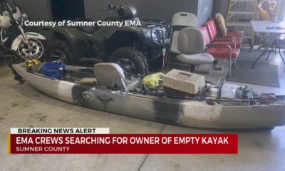 Search resumes for missing owner of kayak