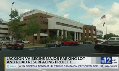 VA Medical Center begins parking lot, road repairs