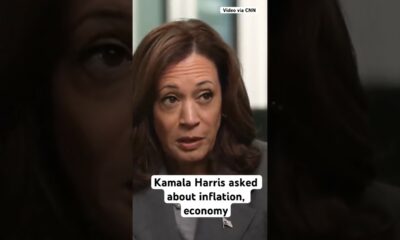 Kamala Harris answers question about inflation, economy