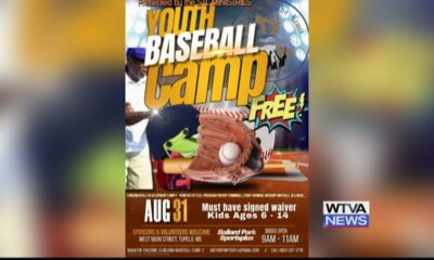 Interview: Youth baseball camp happening Aug. 31 in Tupelo