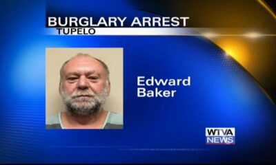 Man faces burglary charges after spree in Tupelo