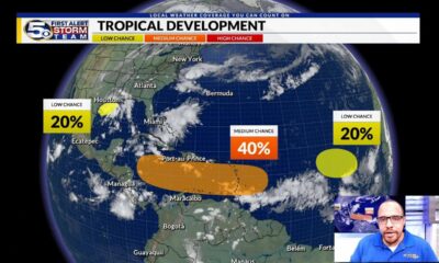 Tracking Three Disturbances in the Atlantic