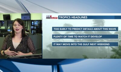 Rainy weather impacting the Coast and tracking the tropics with Meteorologist Taylor Graham