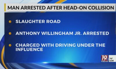 Man Arrested After Head-On Collision | News 19 at 6 a.m. | August 31, 2024