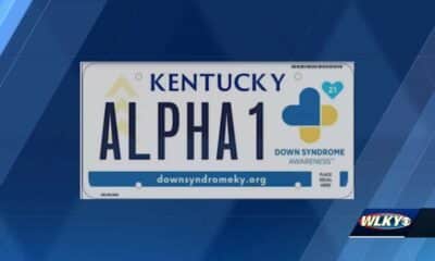 Kentucky offering first specialty license plate for Down Syndrome awareness