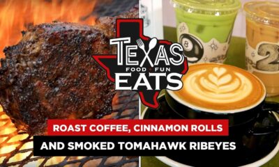 Texas Eats: Roast coffee, cinnamon rolls and smoked Tomahawk ribeyes