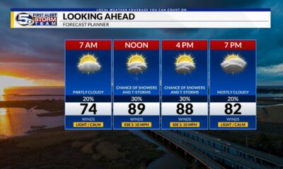 Isolated Storms Sunday and Labor Day, More Rain Next Week: Saturday Evening Forecast 8/31/2024