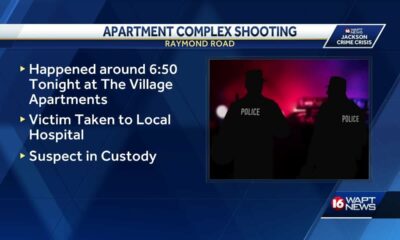 Shooting at apartment complex on Raymond road