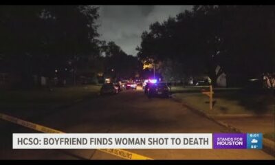 Boyfriend finds woman shot to death with door kicked down in her home, HCSO says