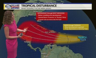 Tropics Update: Monitoring The Latest Disturbances, Could See Development Later This Week